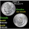 Image 1 : 1882-p Morgan Dollar $1 Grades Unc Details