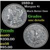 Image 1 : 1889-o Morgan Dollar $1 Grades Unc Details