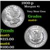 Image 1 : 1900-p Morgan Dollar $1 Grades Choice+ Unc