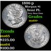 Image 1 : 1896-p Morgan Dollar $1 Grades Choice+ Unc