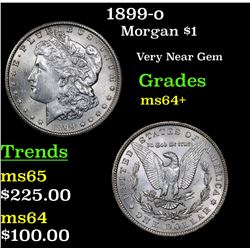 1899-o Morgan Dollar $1 Grades Choice+ Unc