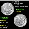 Image 1 : 1890-s Morgan Dollar $1 Grades Select+ Unc
