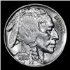 Image 2 : 1936-p Buffalo Nickel 5c Grades Choice+ Unc