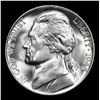 Image 2 : 1945-p Jefferson Nickel 5c Grades Choice Unc