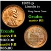 Image 1 : 1925-p Lincoln Cent 1c Grades Choice+ Unc RB