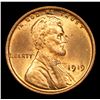 Image 2 : 1919-p Lincoln Cent 1c Grades Choice+ Unc RD