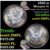 Image 1 : 1881-o Morgan Dollar $1 Grades Select Unc DMPL