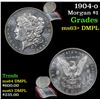 Image 1 : 1904-o Morgan Dollar $1 Grades Select Unc+ DMPL