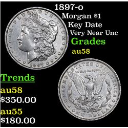 1897-o Morgan Dollar $1 Grades Choice AU/BU Slider