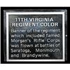 Image 3 : Flags of the American 11th Virginia Regiment Color Flag .575oz .925 Sterling Silver Bar Grades