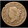 Image 2 : 1819 Coronet Head Large Cent 1c Grades vg