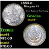 Image 1 : 1885-o Morgan Dollar $1 Grades select Unc