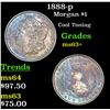 Image 1 : 1888-p Morgan Dollar $1 Grades select Unc