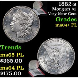 1882-s Morgan Dollar $1 Grades select Unc