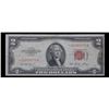 Image 2 : ***Star Note 1953 $2 Red Seal United States Note Grades vf++