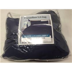 Canadian Living Full/Queen Reversible Duvet Cover
