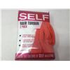 Image 1 : Self Hair Turban- 2 Pack