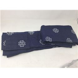 Indigo Curtain Panel