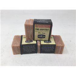 Bar 13 Soapworks Pink Grapefruit Bar Soap (3 x 100g)