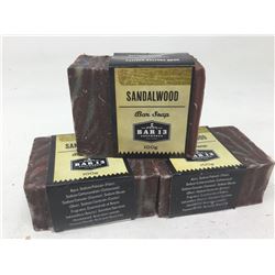 Bar 13 SoapworksSandalwood Bar Soap (3 x 100g)