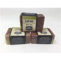 Bar 13 Soapworks Clary Sage Bar Soap (3 x 100g)