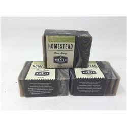 Bar 13 Soapworks Homestead Bar Soap (3 x 100g)