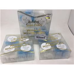Holiday Snowflake Sugar Cubes (3 x 10)