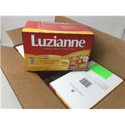 Case of Luziannee Half and Half Iced Tea & Lemonade Single Serve Cups (6 x 12)