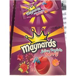 Lot of Maynards Juicy Squirts Berry Candy (18 x 55g)
