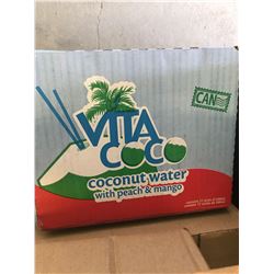 Case of Vita CoCo Coconut Water with Peach & Mango (12 x 500ml)
