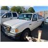 Image 1 : 2007 FORD RANGER, 2DRPU, WHITE, GAS, AUTOMATIC, VIN#1FTZR44U07PA40159, 98,561KMS, RD,CD,AC, TIRE