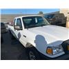 Image 2 : 2007 FORD RANGER, 2DRPU, WHITE, GAS, AUTOMATIC, VIN#1FTZR44U07PA40159, 98,561KMS, RD,CD,AC, TIRE