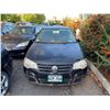 Image 1 : 2008 VOLKSWAGEN, GOLF, CITY, BLACK, GAS, AUTOMATIC, VIN#9BWEL41JX84027311, TMU *NO KEYS, MUST TOW