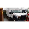 Image 2 : 2008 FORD F450 SERVICE TRUCK, WHITE, DIESEL, AUTOMATIC VIN#1FDXF46R58EA34391, 74,553KMS,