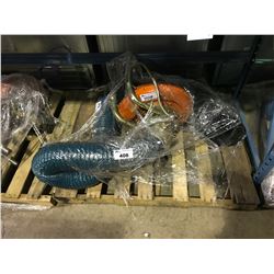 ORANGE & BLUE NEDERMAN MOUNTED WELDING FUME EXTRACTION ARM