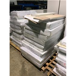 PALLET OF ASSORTED CABINET PARTS