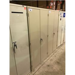 ARTOPEX TAN METAL 2 DOOR CONSUMABLE CABINET