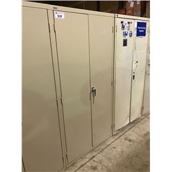 ARTOPEX TAN METAL 2 DOOR CONSUMABLE CABINET