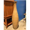 Image 1 : APPROX 3' TALL EARTHEN WARE VASE
