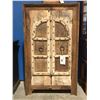 Image 1 : ANTIQUE DOOR FITTED RECLAIMED WOOD CABINET