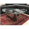 Image 1 : CONTEMPORARY GLASS TOP COFFEE TABLE