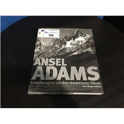 ANSEL ADAMS LANDSCAPES OF THE AMERICAN WEST LARGE COFFEE TABLE BOOK