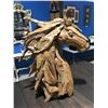 Image 1 : TEAK ROOT HORSE HEAD SCULPTURE