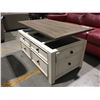 Image 1 : LIFT TOP COFFEE TABLE WITH 2 DRAWER STORAGE