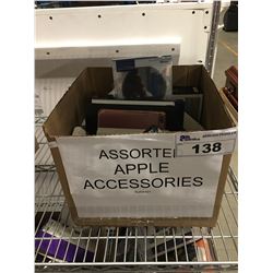 1 BOX ASSORTED APPLE ACCESSORIES