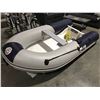Image 1 : 10' GREAT PACIFIC INFLATABLE BOAT WITH FIBERGLASS HARD-BOTTOM COMPLETE WITH ACCESSORIES PACKAGE