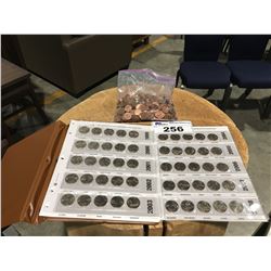 USA COLLECTORS QUARTERS & BAG OF PENNIES