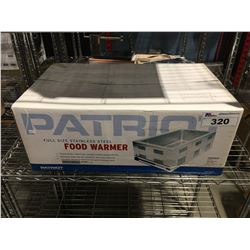 PATRIOT FULL-SIZE STAINLESS-STEEL FOOD WARMER