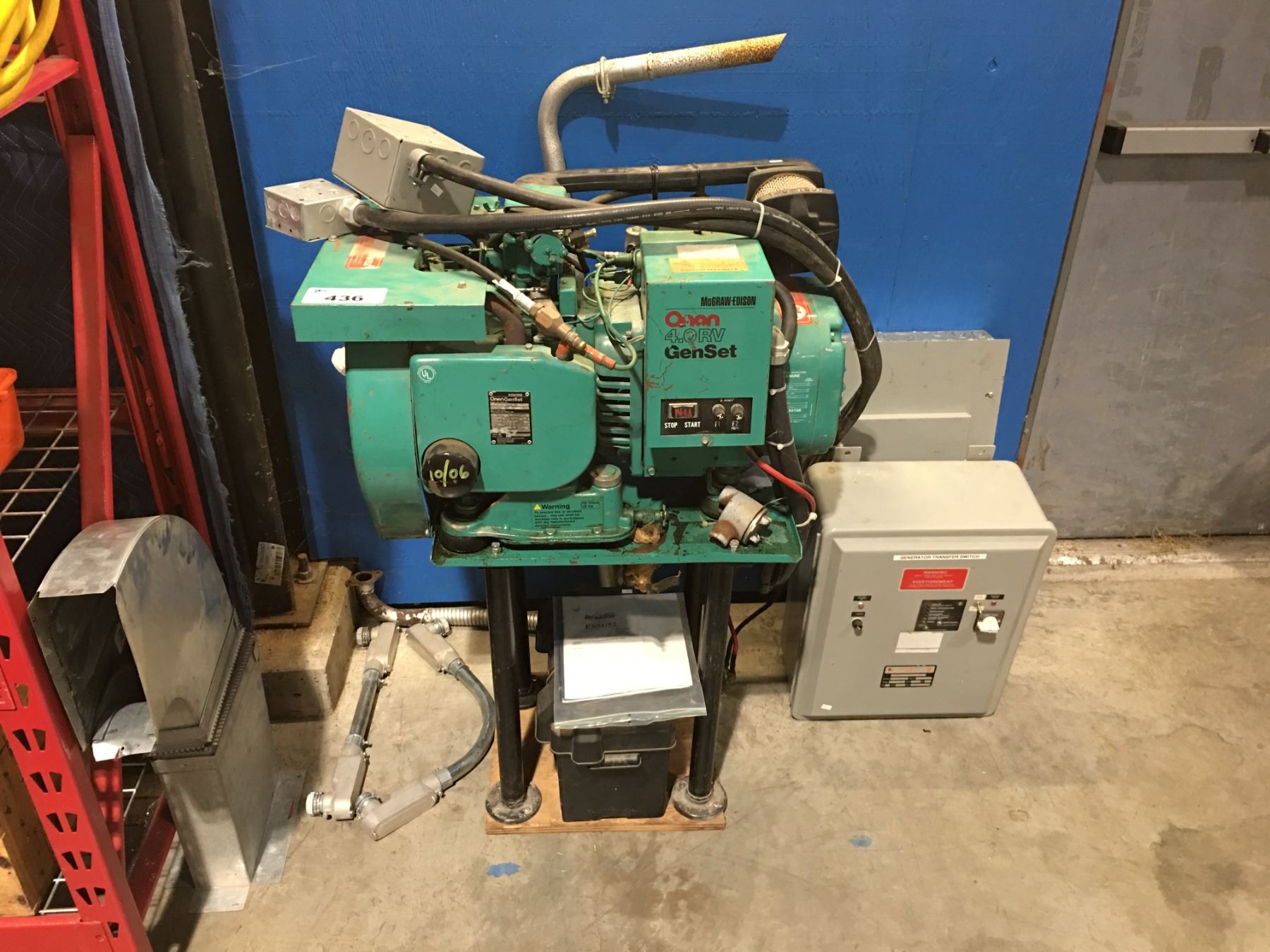 Onan 4 0rv Genset Complete With Generator