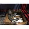 Image 1 : GROUP OF 3 PNEUMATIC AIR TOOLS - AIR CHISEL, DRILL & SANDER